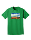 CO Beautiful View Text Adult Dark T-Shirt-Mens T-Shirt-TooLoud-Kelly-Green-Small-Davson Sales
