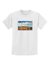 CO Beautiful View Text Childrens T-Shirt-Childrens T-Shirt-TooLoud-White-X-Small-Davson Sales