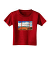 CO Beautiful View Text Toddler T-Shirt Dark-Toddler T-Shirt-TooLoud-Red-2T-Davson Sales