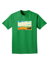 CO Beautiful View Watercolor Adult Dark T-Shirt-Mens T-Shirt-TooLoud-Kelly-Green-Small-Davson Sales