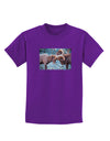 CO Bighorn Head Butt Childrens Dark T-Shirt-Childrens T-Shirt-TooLoud-Purple-X-Small-Davson Sales