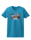 CO Bighorn Head Butt Womens Dark T-Shirt-TooLoud-Turquoise-X-Small-Davson Sales