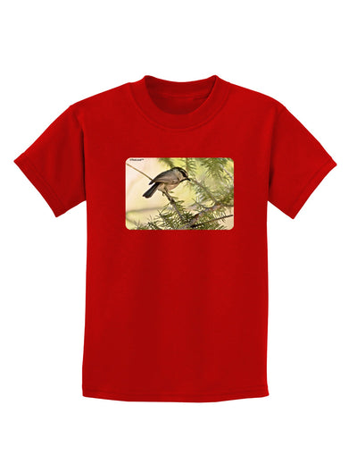 CO Chickadee Childrens Dark T-Shirt-Childrens T-Shirt-TooLoud-Red-X-Small-Davson Sales