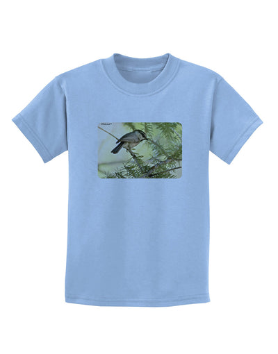 CO Chickadee Childrens T-Shirt-Childrens T-Shirt-TooLoud-Light-Blue-X-Small-Davson Sales