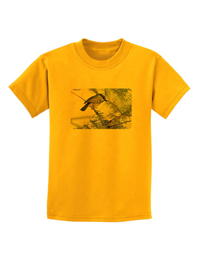 CO Chickadee Childrens T-Shirt-Childrens T-Shirt-TooLoud-Gold-X-Small-Davson Sales