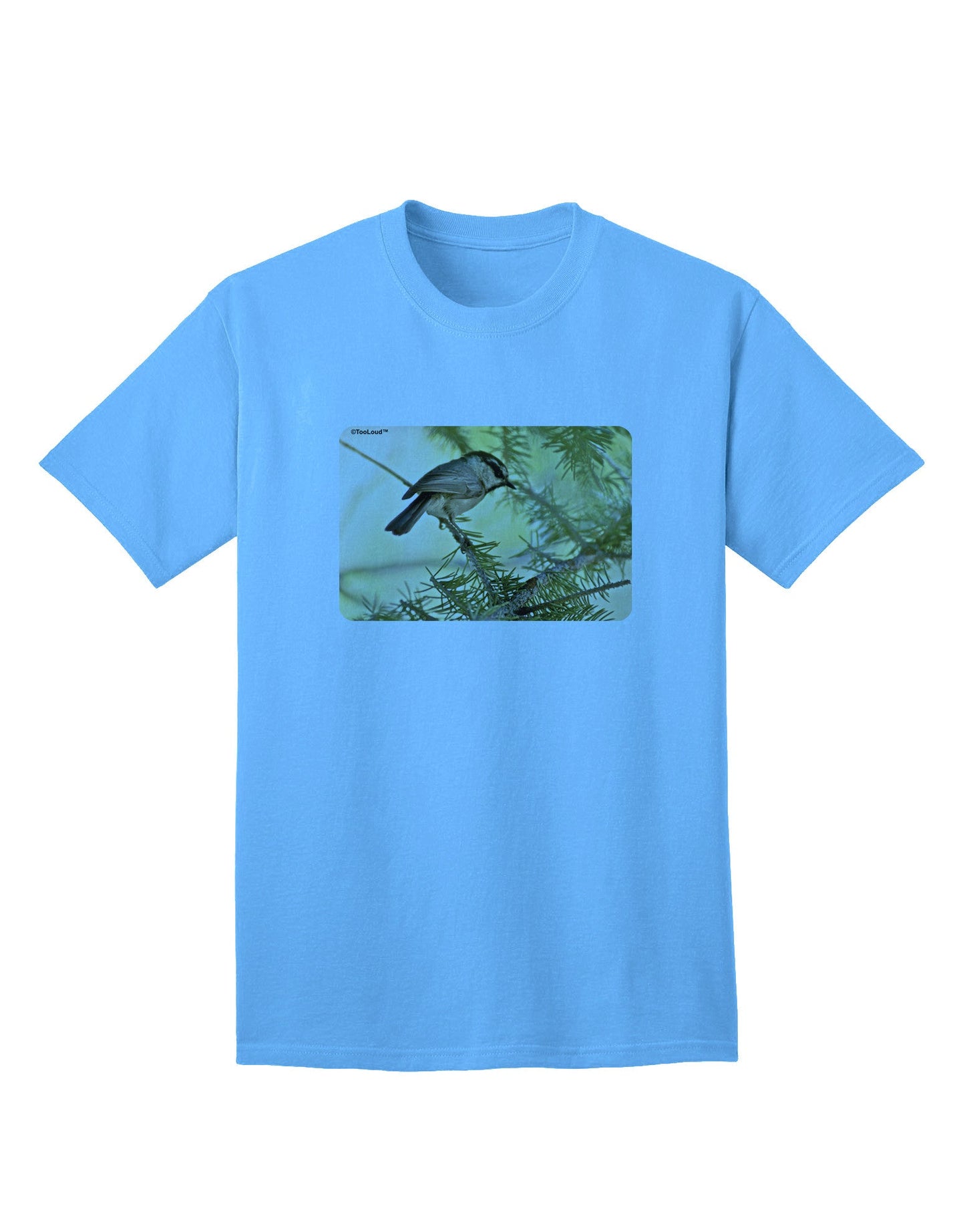 CO Chickadee Premium Adult T-Shirt Collection-Mens T-shirts-TooLoud-Aquatic-Blue-Small-Davson Sales