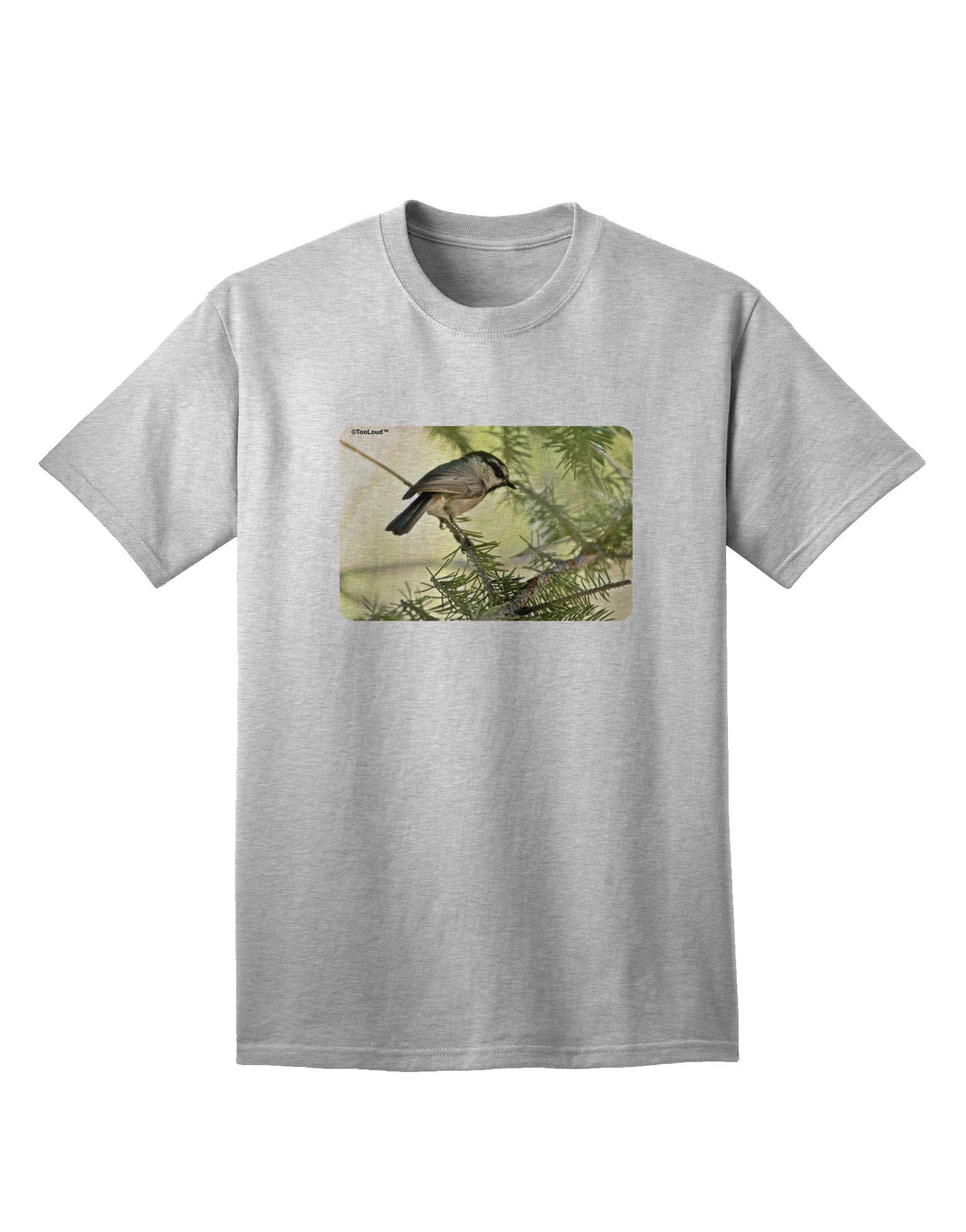CO Chickadee Premium Adult T-Shirt Collection-Mens T-shirts-TooLoud-AshGray-Small-Davson Sales