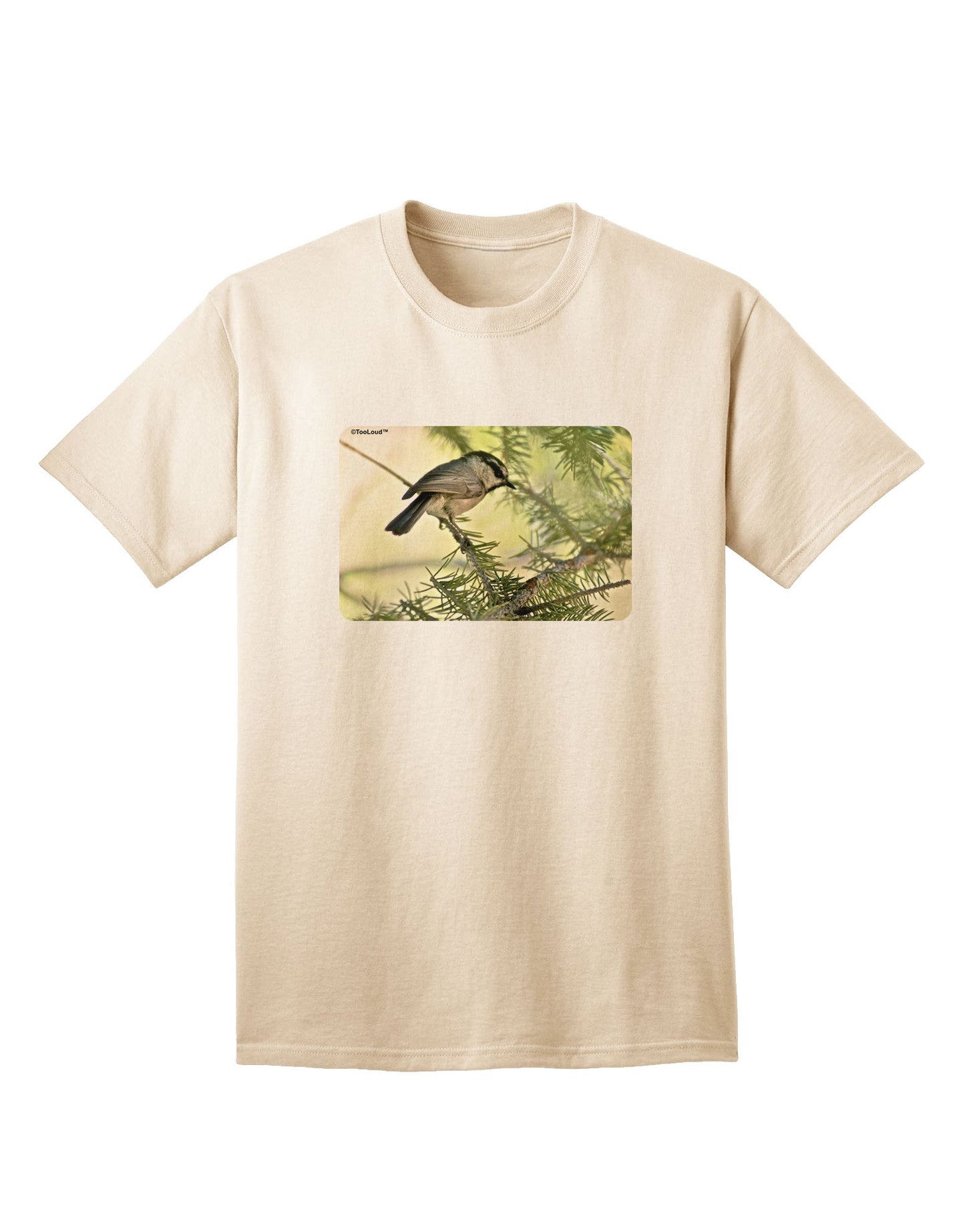 CO Chickadee Premium Adult T-Shirt Collection-Mens T-shirts-TooLoud-Natural-Small-Davson Sales