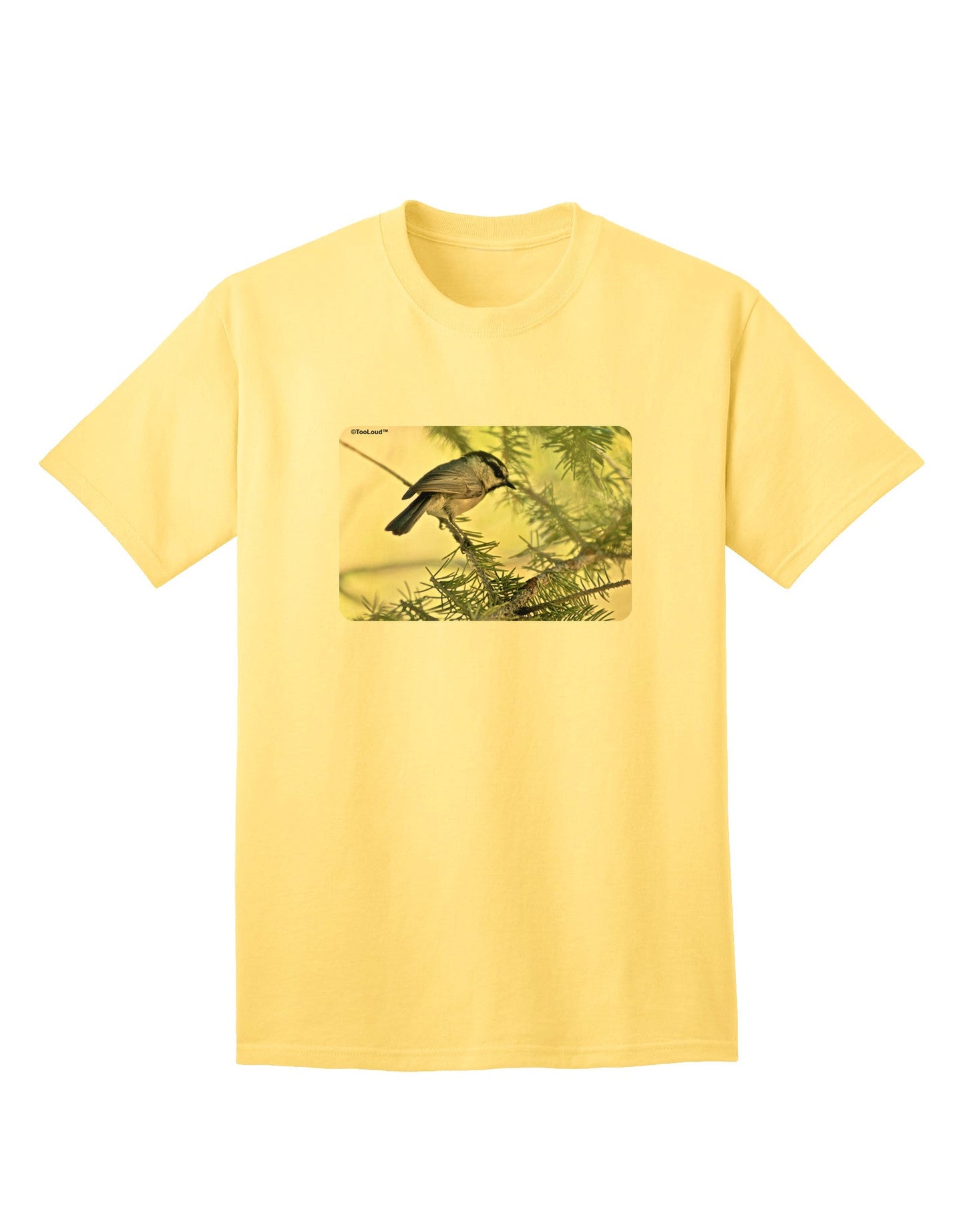 CO Chickadee Premium Adult T-Shirt Collection-Mens T-shirts-TooLoud-Yellow-Small-Davson Sales