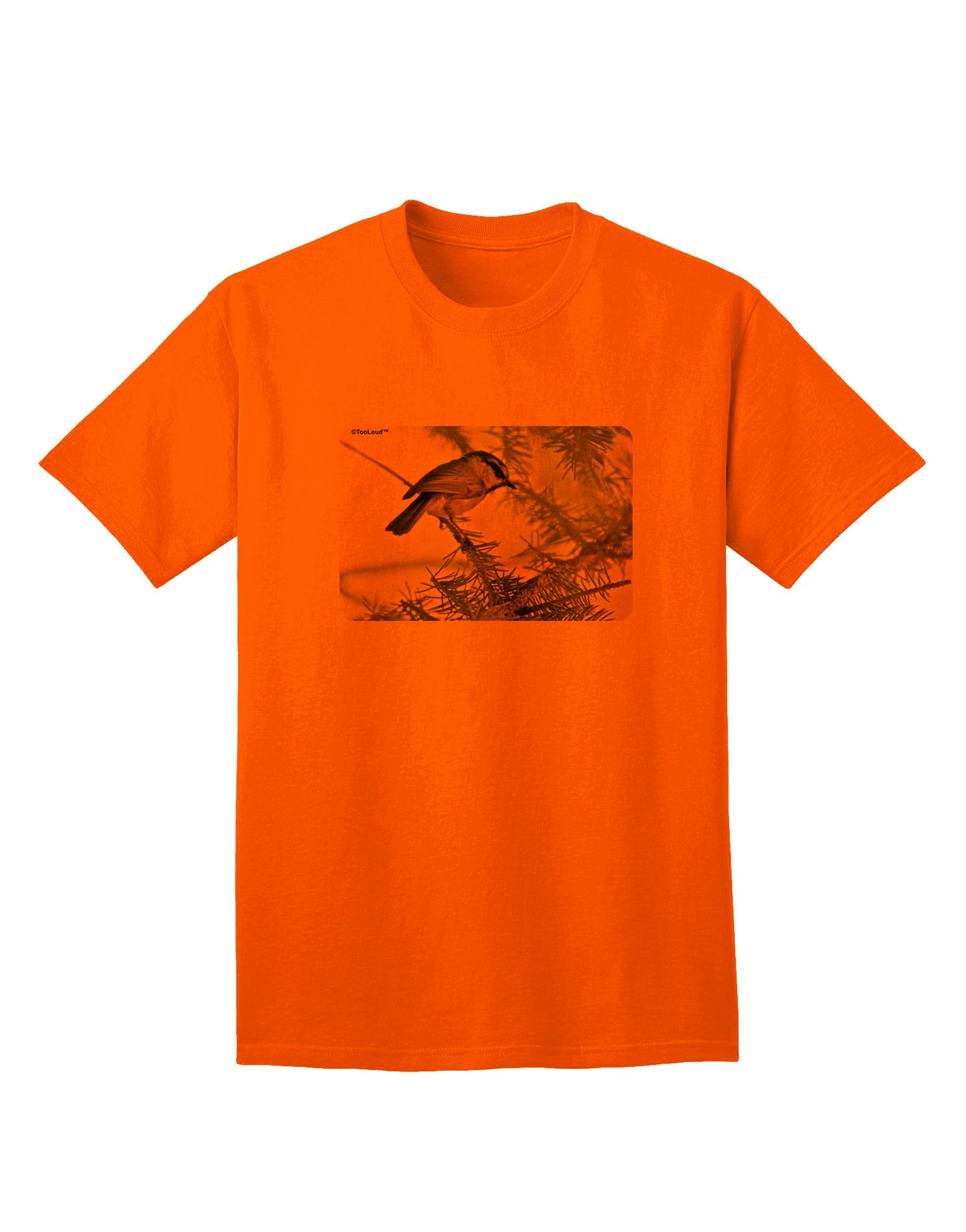 CO Chickadee Premium Adult T-Shirt Collection-Mens T-shirts-TooLoud-Orange-Small-Davson Sales