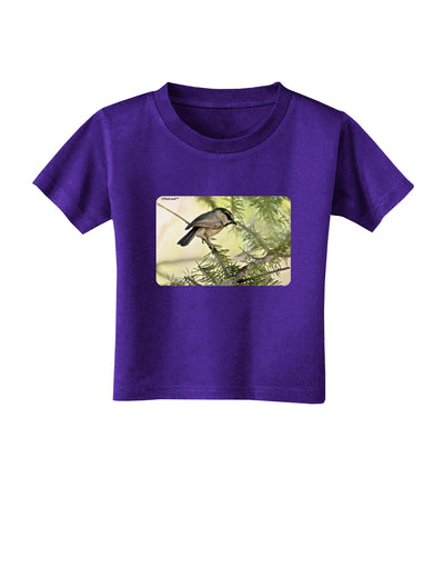 CO Chickadee Toddler T-Shirt Dark-Toddler T-Shirt-TooLoud-Purple-2T-Davson Sales