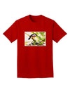 CO Chickadee Watercolor Adult Dark T-Shirt-Mens T-Shirt-TooLoud-Red-Small-Davson Sales