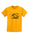 CO Chickadee Watercolor Childrens T-Shirt-Childrens T-Shirt-TooLoud-Gold-X-Small-Davson Sales