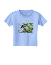 CO Chickadee Watercolor Toddler T-Shirt-Toddler T-Shirt-TooLoud-Aquatic-Blue-2T-Davson Sales