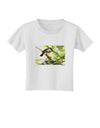 CO Chickadee Watercolor Toddler T-Shirt-Toddler T-Shirt-TooLoud-White-2T-Davson Sales