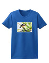 CO Chickadee Watercolor Womens Dark T-Shirt-TooLoud-Royal-Blue-X-Small-Davson Sales