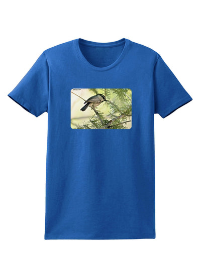 CO Chickadee Womens Dark T-Shirt-TooLoud-Royal-Blue-X-Small-Davson Sales