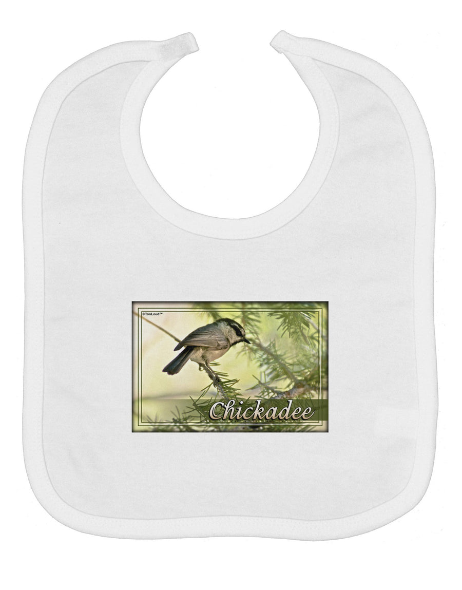 CO Chickadee with Text Baby Bib