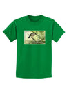 CO Chickadee with Text Childrens Dark T-Shirt-Childrens T-Shirt-TooLoud-Kelly-Green-X-Small-Davson Sales