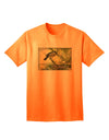 CO Chickadee with Text - Premium Adult T-Shirt Collection-Mens T-shirts-TooLoud-Neon-Orange-Small-Davson Sales
