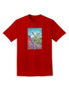 CO Cliffside Tree Adult Dark T-Shirt-Mens T-Shirt-TooLoud-Red-Small-Davson Sales