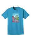 CO Cliffside Tree Adult Dark T-Shirt-Mens T-Shirt-TooLoud-Turquoise-Small-Davson Sales