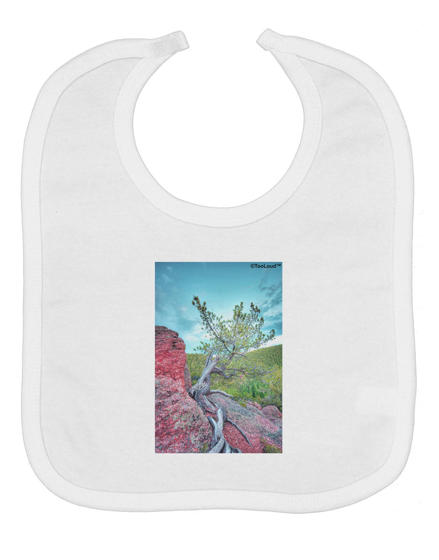 CO Cliffside Tree Baby Bib