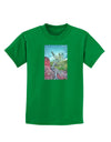 CO Cliffside Tree Childrens Dark T-Shirt-Childrens T-Shirt-TooLoud-Kelly-Green-X-Small-Davson Sales