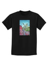 CO Cliffside Tree Childrens Dark T-Shirt-Childrens T-Shirt-TooLoud-Black-X-Small-Davson Sales