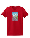 CO Cliffside Tree Womens Dark T-Shirt-TooLoud-Red-X-Small-Davson Sales