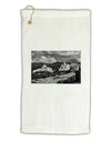 CO Mountain Forest Scene Micro Terry Gromet Golf Towel 16 x 25 inch by TooLoud-Golf Towel-TooLoud-White-Davson Sales