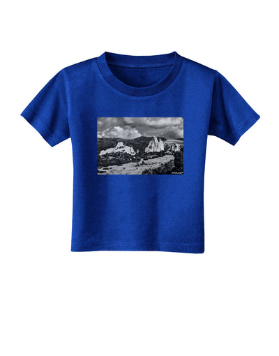 CO Mountain Forest Scene Toddler T-Shirt Dark-Toddler T-Shirt-TooLoud-Royal-Blue-2T-Davson Sales