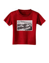 CO Mountain Forest Watercolor Toddler T-Shirt Dark-Toddler T-Shirt-TooLoud-Red-2T-Davson Sales