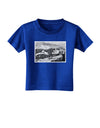 CO Mountain Forest Watercolor Toddler T-Shirt Dark-Toddler T-Shirt-TooLoud-Royal-Blue-2T-Davson Sales