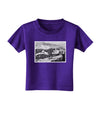 CO Mountain Forest Watercolor Toddler T-Shirt Dark-Toddler T-Shirt-TooLoud-Purple-2T-Davson Sales