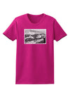 CO Mountain Forest Watercolor Womens Dark T-Shirt-TooLoud-Hot-Pink-Small-Davson Sales