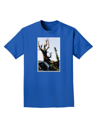 CO Mountain Scenery Watercolor Adult Dark T-Shirt-Mens T-Shirt-TooLoud-Royal-Blue-Small-Davson Sales