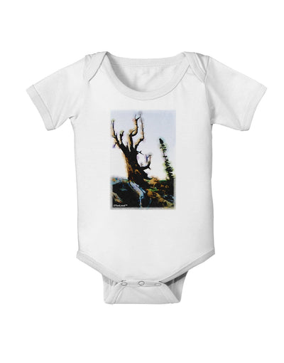 CO Mountain Scenery Watercolor Baby Romper Bodysuit-Baby Romper-TooLoud-White-06-Months-Davson Sales