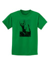 CO Mountain Scenery Watercolor Childrens T-Shirt-Childrens T-Shirt-TooLoud-Kelly-Green-X-Small-Davson Sales