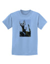 CO Mountain Scenery Watercolor Childrens T-Shirt-Childrens T-Shirt-TooLoud-Light-Blue-X-Small-Davson Sales