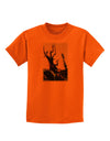 CO Mountain Scenery Watercolor Childrens T-Shirt-Childrens T-Shirt-TooLoud-Orange-X-Small-Davson Sales