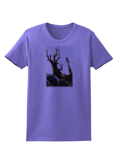 CO Mountain Scenery Watercolor Womens T-Shirt-Womens T-Shirt-TooLoud-Violet-X-Small-Davson Sales