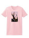 CO Mountain Scenery Watercolor Womens T-Shirt-Womens T-Shirt-TooLoud-PalePink-X-Small-Davson Sales