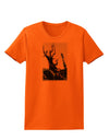 CO Mountain Scenery Watercolor Womens T-Shirt-Womens T-Shirt-TooLoud-Orange-X-Small-Davson Sales