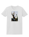 CO Mountain Scenery Watercolor Womens T-Shirt-Womens T-Shirt-TooLoud-White-X-Small-Davson Sales