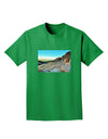 CO Rockies View Adult Dark T-Shirt-Mens T-Shirt-TooLoud-Kelly-Green-Small-Davson Sales