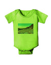 CO Rockies View Baby Romper Bodysuit-Baby Romper-TooLoud-Lime-06-Months-Davson Sales