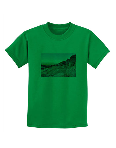 CO Rockies View Childrens T-Shirt-Childrens T-Shirt-TooLoud-Kelly-Green-X-Small-Davson Sales