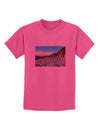 CO Rockies View Childrens T-Shirt-Childrens T-Shirt-TooLoud-Sangria-X-Small-Davson Sales