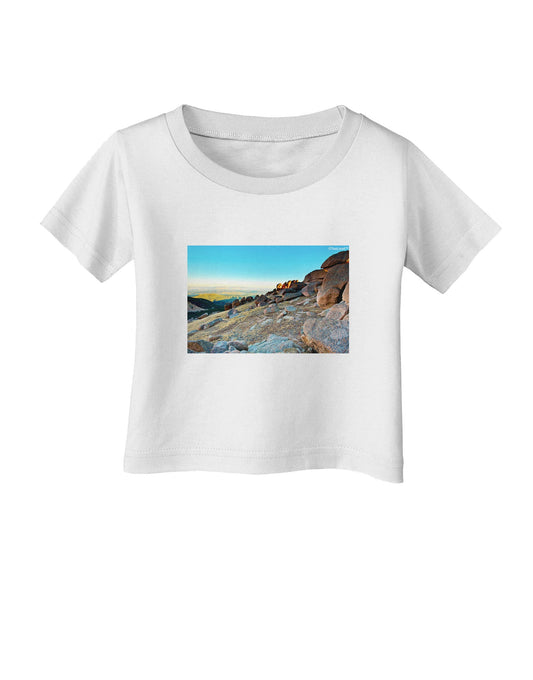 CO Rockies View Infant T-Shirt-Infant T-Shirt-TooLoud-White-06-Months-Davson Sales